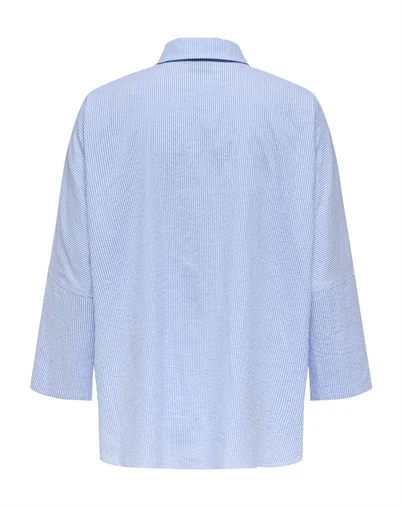 Only - ONLAugusta Skjorte - Blue Stripe